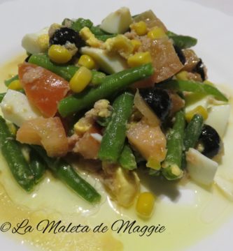 ensalada de judia tierna