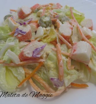 Ensalada de surimi