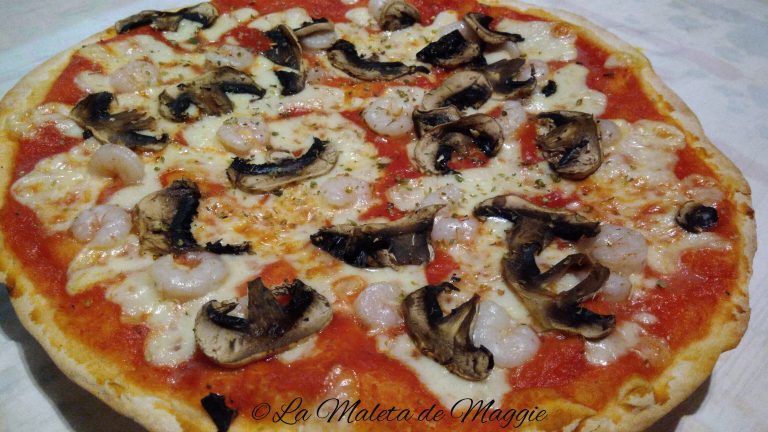 Pizza portofino - Las mejores recetas saludables de pizzas caseras