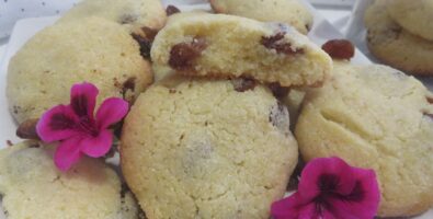 Galletas de sémola y pasas