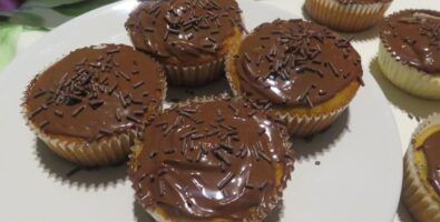 Muffins con pepitas de chocolate