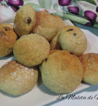 galletas de nata y chocolate