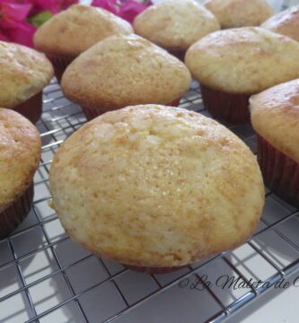 Muffins de frutas confitadas