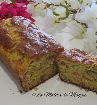 Plum cake salado