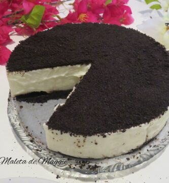 cheesecake de oreo