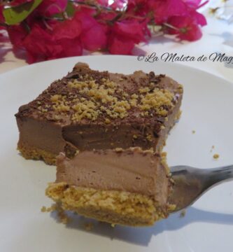 Tarta mousse de chocolate