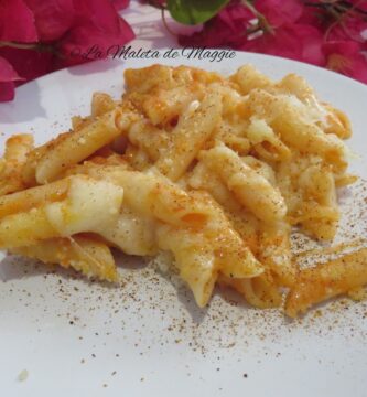 Macarrones en salsa de chili