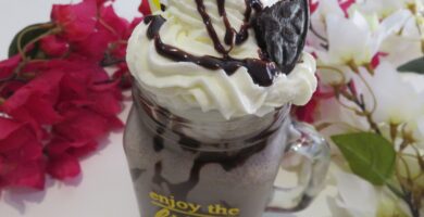 batido de oreo