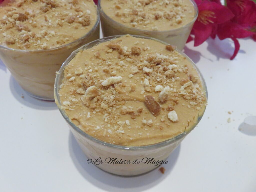 Mousse de dulce de leche