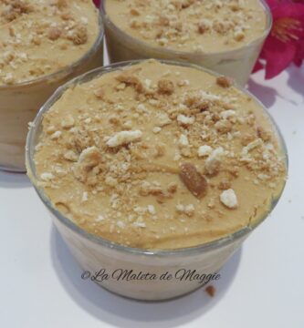 Mousse de dulce de leche