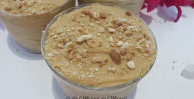 Mousse de dulce de leche