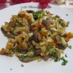 salteado de arroz y verduras