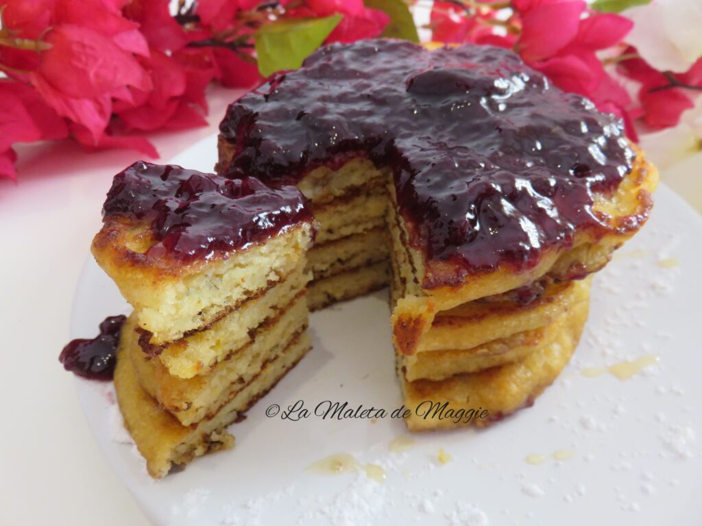 pancakes de requesón